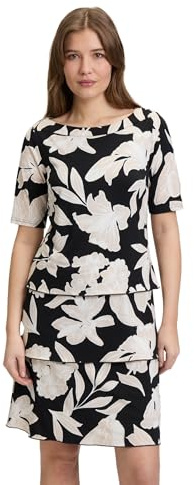 Betty Barclay Damen Stufenkleid mit 3/4 Arm