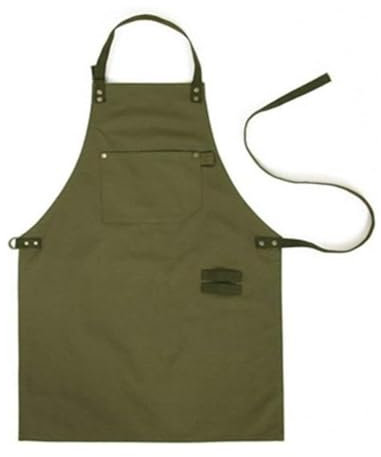 QZLNONTK Delantal de carpintería, delantales de trabajo, Delantal de herramientas lienzo arte pintura café hombres y mujeres monos delantal de trabajo delantal for hombres mujeres