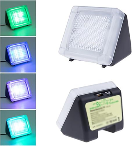 GXQFF Tv Simulator Lightr, TV Simulator Home Security Anti-Burglar Equipment, Built-in Light Source Sensor & Dusk Sensor, Auto Power On, Night Security Light