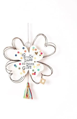 Good old Friends Kleeblattornament Schön, DASS es Dich gibt