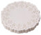 Xuigort 100 Stück Weiß Papier Spitzendeckchen, Rund Spitze Papierdeckchen, Tortenspitze Papier, Tortenpapier Untersetzer Deckchen Kuchen Verpackung Papier, Geschirrdekoration 8.8 cm