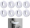 8 Pack Door Finger Guards, Foam Door Stopper, Soft Door Finger Guards Foam Door Stopper, Soft Foam Door Stopper Protector, Door Protector, Anti Pinch Finger, Finger Protection (White)