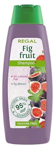 Shampoo con 95% di estratti naturali Regal - Fico 400ml Per capelli colorati