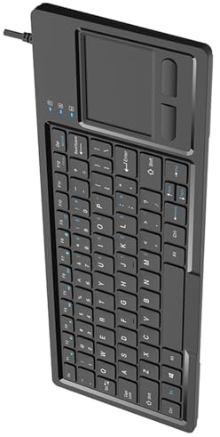 DIEKE 78 Tastiera Meccanica 20000+ Tempo di Uso Portatile Con Filo Touch Resistente Con Il Touchpad Per PC Numpad