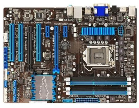 WLTDYZZLDN Placa Bases Placa Base de Escritorio Fit For ASUS P8H77-V LE H77 Socket 1155 USB3.0 DDR3 32 GB ATX en Oferta Placa Bases