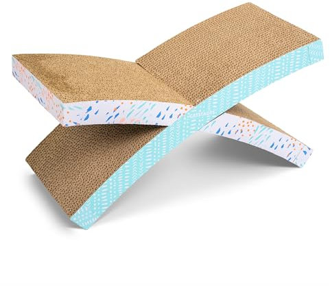 Petstages Easy Life - Kratzmöbel & Schlafplatz für Katzen - Hellbraun - Mehrfarbig - Einheitsgröße