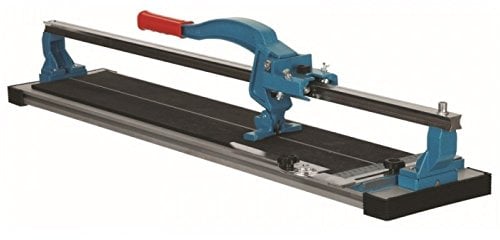 Fliesenschneider, manuelle Fliesenschneidmaschine DEDRA 1154, 1200 mm, 120 cm, mit Kugellager, robuste Führungsschiene mit „X“-Profil, mit gummierter Arbeitsplatte, Aluminium-Chassis