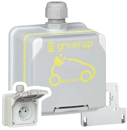 Legrand - Toma de corriente Green'up, 3,2 kVA superficie, IP66, modo 2