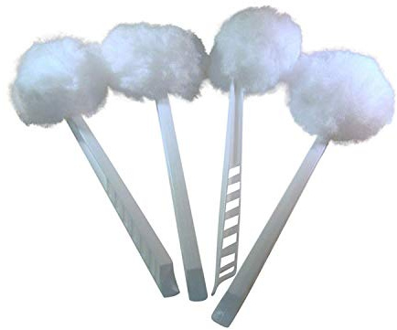 Mop-It Bowl Brush 4/Pack A Mop Not a Brush