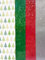 Efco/ HdK-Versand 4 Wachsplatten Bunt Mix 200x50x0,5mm Verzierwachs, Wachs Uni Farben (Weihnachten Tannenbaum)