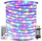 RcStarry 50M 500 LED Rope Lights, 8 Modes, Timer, Remote, Plug in Indoor Outdoor String Lights,Multi-Color, IP67 Waterproof Fairy Lights for Garden, Patio, Deck, Landscape Lighting, Bedroom and More