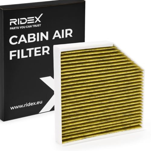 RIDEX 424I0509 Innenraumfilter Pollenfilter Höhe: 35 Breite: 255 Länge: 250 Kompatibel mit AUDI A6 Avant 4G5, 4GD, C7 A6 Limousine 4G2, 4GC, C7 A7 Sportback 4GA, 4GF A6 Allroad 4GH, 4GJ, C7