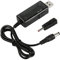 CERRXIAN Cavo convertitore step-up USB da 5V a 9V 12, USB 5V 2A Boost a DC5521 Adattatore di alimentazione trasformatore step-up 9V/12V 0,8A, con convertitore DC35135, con display a LED-0,8M