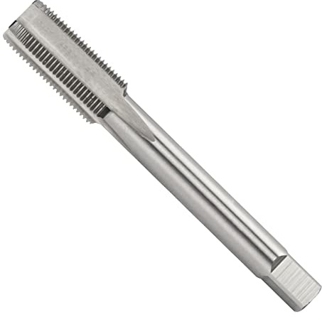 Aceteel Taraud à filetage métrique M27 x 3,0, gauche, HSS, M27 x 3 mm