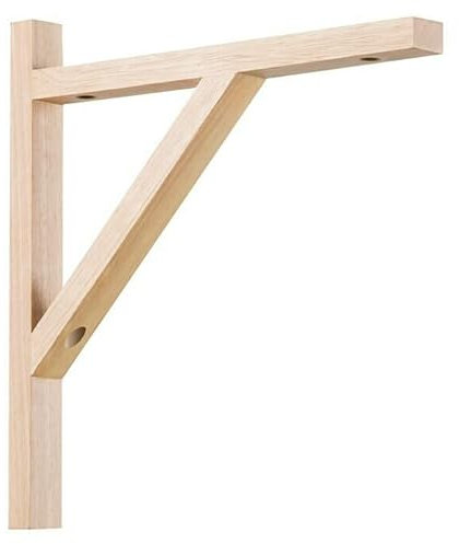 Support mural en bois pour lampe à suspension avec câble électrique textile (Support en bois naturel)