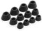 Okuli Set of 12 Silicone EarBuds Ear Tips For Jabra Elite 85t Earphones