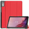 Kepuch Custer Funda para Lenovo Tab M9 TB-310FU,Slim Smart Cover Fundas Carcasa Case Protectora de PU-Cuero para Lenovo Tab M9 TB-310FU - Rojo