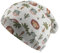 Sterntaler Beanie Safaritiere - Mütze Baby bedruckt mit Safari-Tieren - Beanie Baby - Übergangsmütze Kinder, ecru, Größe 47