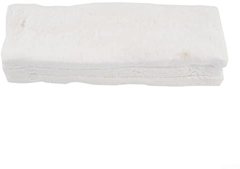 FUBESK 3 Stück Keramikwolle für Bioethanol-Kamin Keramikschwamm für Bio-Ethanol-Kamin Innengel Ethanol Keramikschwamm für Bioethanol-Brenner (30 x 10 x 2,5 cm)