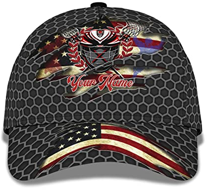 Cappucci da Golf Casco da Lacrosse E Stampato Cappello da Baseball Protezione Solare Cappello Regolabile Sun Cappello per Ragazze, Golf, unità