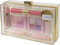 The Color Workshop - Professional Colour - Fashion Train Case with Complete Professional Makeup Kit for Eyes, Face, Lips - Makeup Gift Set for Girls- Beauty Case