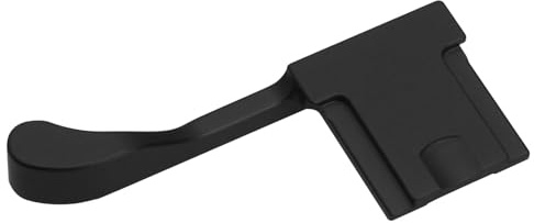 eMagTech Metall Blitzschuh Daumenauflage Handgriff Kompatibel mit Fujifilm FinePix X-E4 X100F X100V XPro2 XPro3 DSLR Kamera Handgriff aus Aluminiumlegierung Schwarz