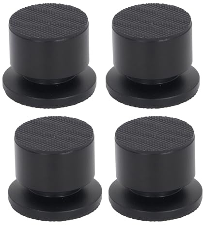 4 Sets Speaker Isolation Feet Pad, High Hardness, Adjustable Height, Speaker Shockproof Stand Feet, Easy Installation, for Turntable Amplifier CD DAC Recorder