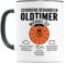 Oldtimer Tasse 70. Geburtstag Mann personalisiert mit Namen Geschenkidee Geschenk für Männer Geburtstagsgeschenk Kaffeetasse aus Keramik 330 ml
