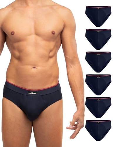 DANISH ENDURANCE 6er Pack Herren Slips, Klassischer Slip aus Baumwolle | Klassischer Slip aus Baumwolle, Weich, Atmungsaktiv & mit Stretch für Alltag und Sport, Herren Unterwäsche