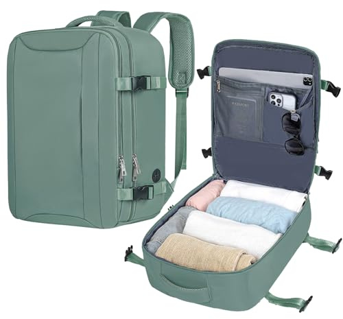 Lossga Handgepäck für Easyjet 45x36x20 Reiserucksack Damen Rucksack Männer Frauen Wanderrucksack Wasserresistent Outdoor Tagesrucksack