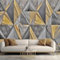 TANYANG Benutzerdefinierte Größe Wandbild Moderne Abstrakte 3D Stereoskopische Geometrische Muster Tapete Home Decor Art Wandverkleidung Tv Sofa Hintergrund 150Cm(W)×105Cm(H)
