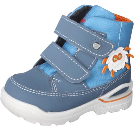 RICOSTA Jungen Winterstiefel JAN, Kinder Lauflernschuhe, Weite: Mittel, lose Einlage, Sympatex, Blinklicht