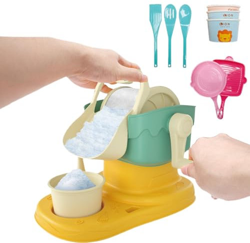 Pretend ice cream sets for, ice cream game set for | Fun toy for ice cream machine,edible machine for, gl cream making toy