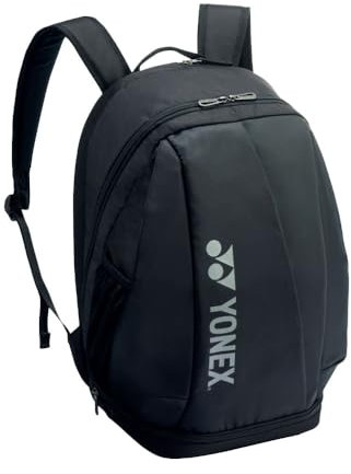 YONEX Pro Backpack M, Schwarz, 11.8L x 7.1W x 18.5H