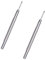 DaiUni 2 Stück Uhrenarmband Reparatur Werkzeug,Uhrenarmband-Verbindungsstift-Entferner,Federstege,für Uhren Brillen Schmuck(Silber).