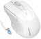 TechRise Ratón Bluetooth, Raton Inalámbrico Recargable(BT5.0/3.0 & 2.4G), 4800 dpi, Mouse Silencioso de 8 Botones, Compatible con Laptop, Mac, Notebook