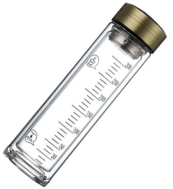 Cabilock Copa De Agua Portable De Doble Capa con Báscula y Fácil De Limpiar 350 Ml Adecuado para Todos Los Eventos