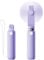 Bearwind USB Rechargeable Handheld Fan - 2 in 1 Portable Mini with Backup Power & Digital Display, Hand Fan for Travel, Makeup, Concerts - Compact Gift for Women, Girls, Home Office