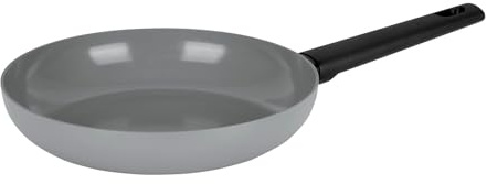 Sitram 716953 Poêle en Aluminium gris collection SILICE Ø 24 cm - Revêtement Antiadhésif Sain en Céramique garanti sans PFAS - Manche thermorésistant - Tous feux dont induction