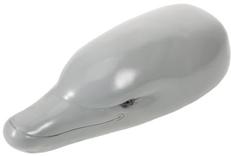 PAMINGONO Realistische Deko Für Aquarium Und Garten Schwimmende Hippo Kopf Statue Aus Resin Für Teich Und Tisch Kreative Tierfigur Als Für Gartenliebhaber