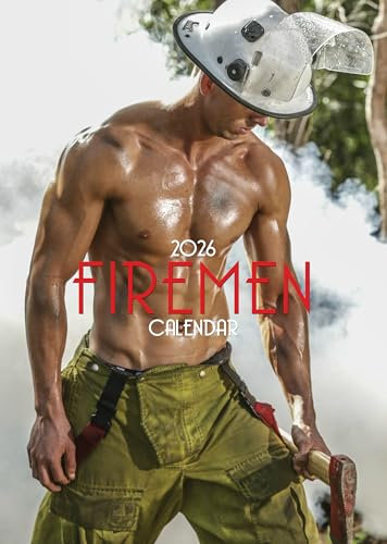 Hunk Firemen Kalender 2026 - Feiern Sie die Stärke, den Mut und den Charme der Feuerwehrleute