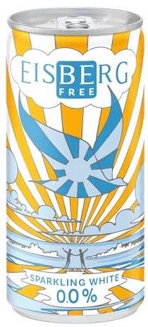 BE FREE by Eisberg Alcohol Free Sparkling White Wine 0.0% 200ml (4 Pack)