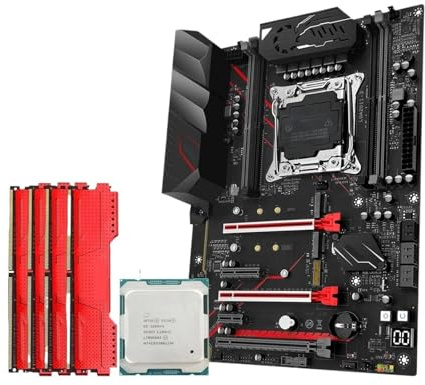 MR9A PRO MAX X99 Motherboard Kit Set with E5 2650 V4 CPU LGA 2011-3 DDR4 32GB Memory Combo Four