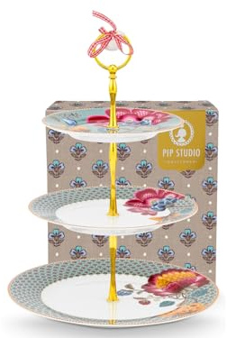 Pip Studio Blooming Tales Fantasy Blue Etagere 3tlg