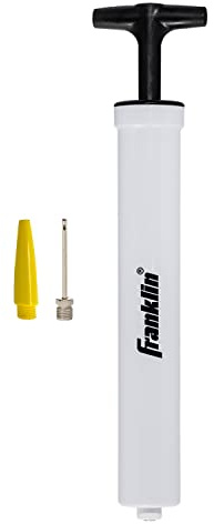 Franklin Sports Ball Pump - Air Inflation Pump for Sports Balls - Inflate Soccer Balls, Basketballs + Footballs - Needle Included - 11.5