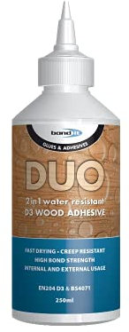Bond It DUO 2 IN 1 WOOD GLUE 250ML