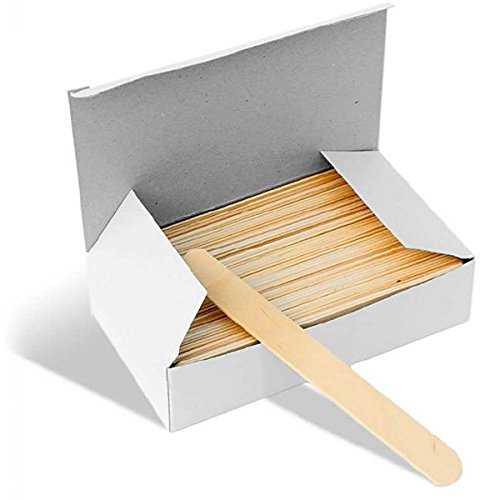 Large Wooden Waxing Spatulas 100/pack | Better Waxing | Disposable