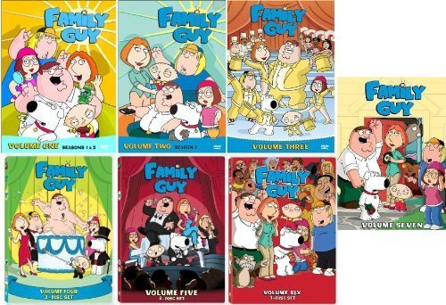 Family Guy Complete Volumes 1-7 One to Seven DVD Boxsets