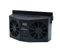 Garyesh Ventilateur solaire portable double ventilateur de voiture pour fenêtre de voiture Noir