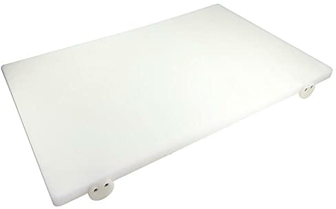 Tagliere Bianco Con Fermi 50X30X2 Made in Italy